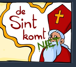 Sinterklaas komt niet!